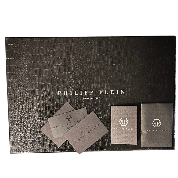 Philipp Plein Shoebox, Tissue and Authenticity Cards - Picture 1 of 10